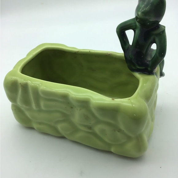 Elf/Pixie ceramic planter - Picture 3 of 4